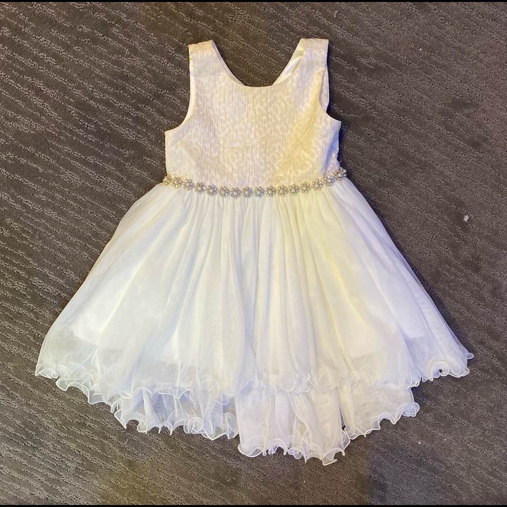 Toddler girl flower girl or Easter dress